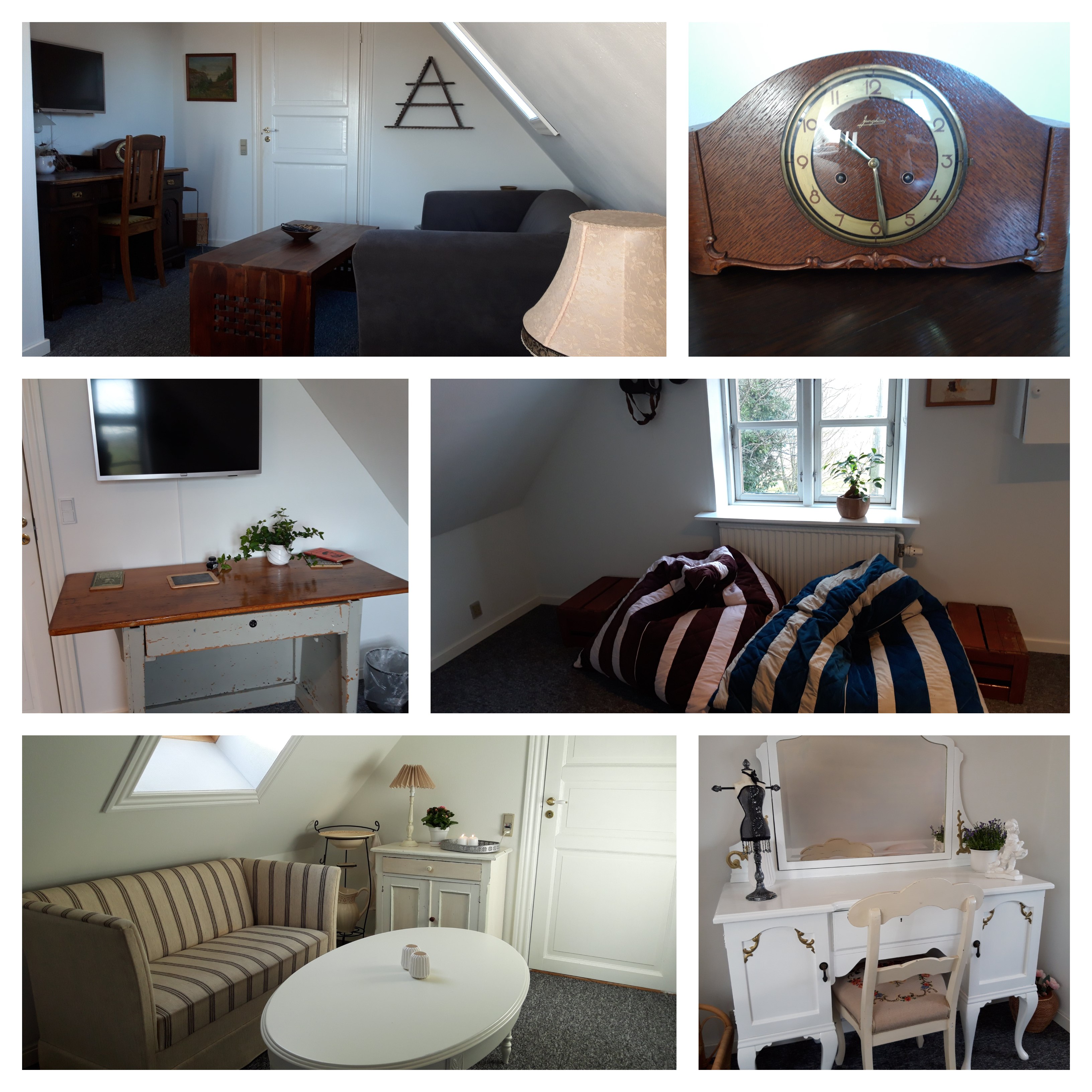 Værelserne i Møllevang bed & breakfast